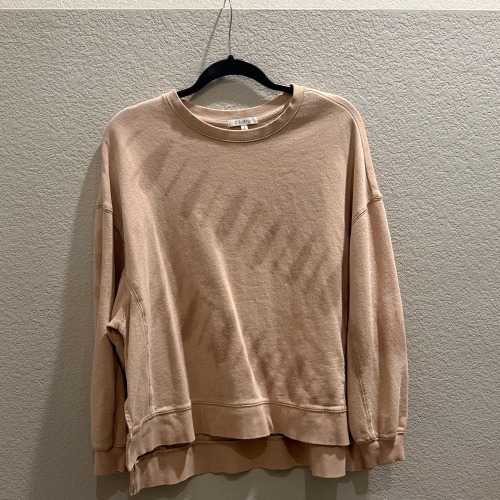 Z Supply Light Tan Knit Top